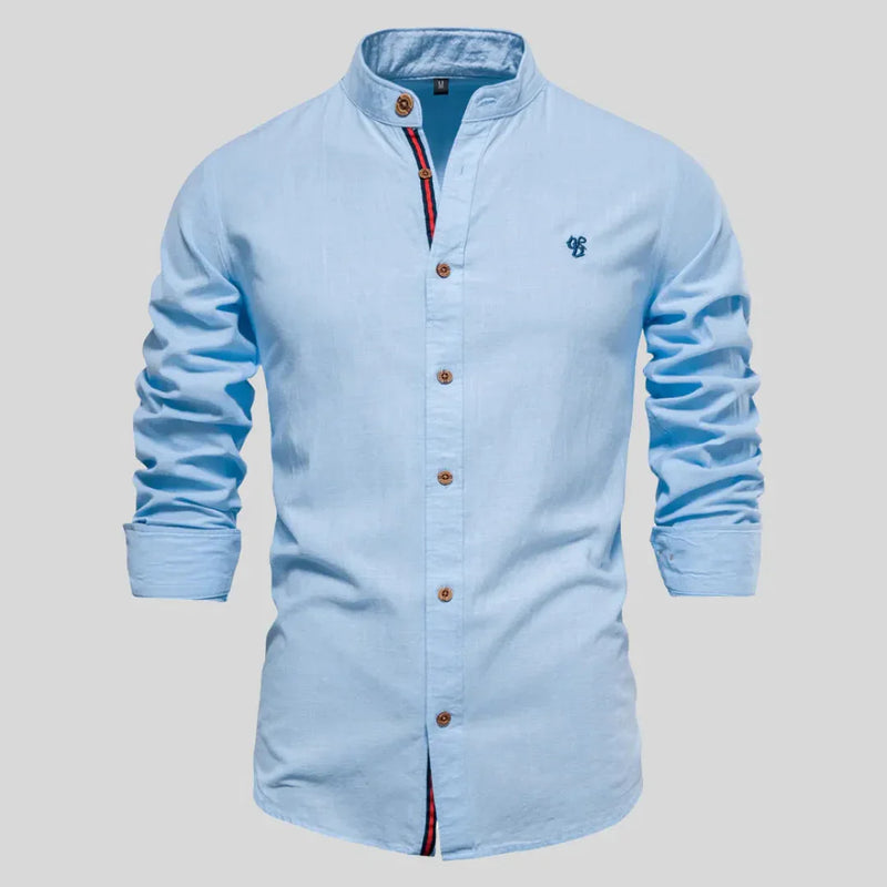 Camisa Masculina Casual Algodão