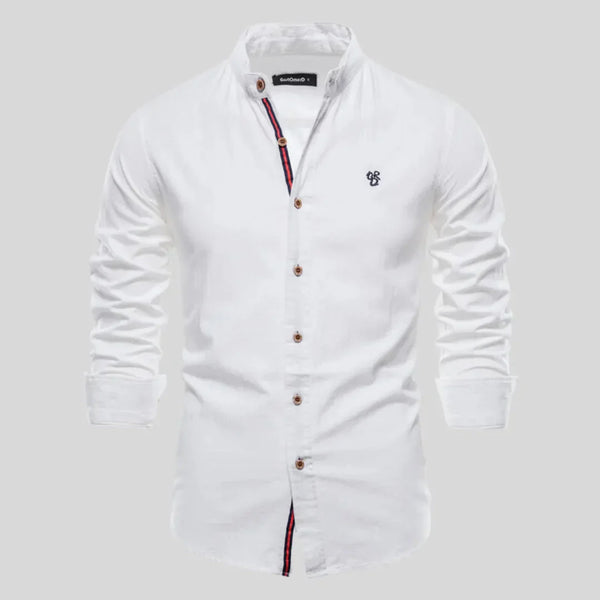 Camisa Masculina Casual Algodão