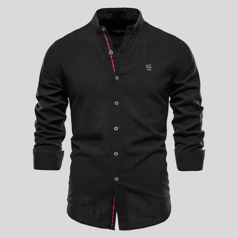 Camisa Masculina Casual Algodão