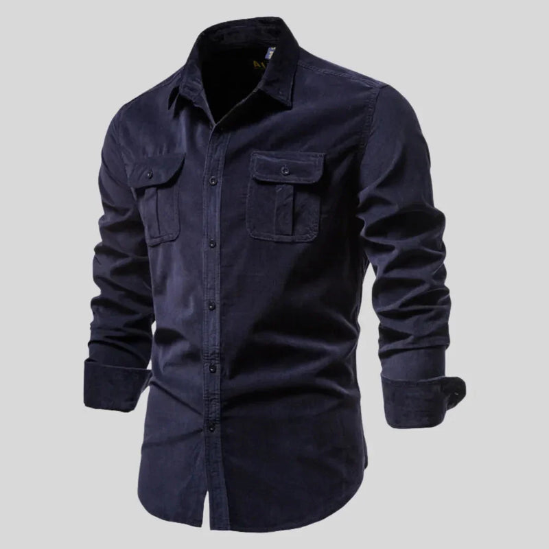 Camisa Masculina Com Textura Adventure