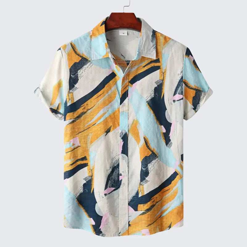 Camisa Masculina Manga Curta Aspen