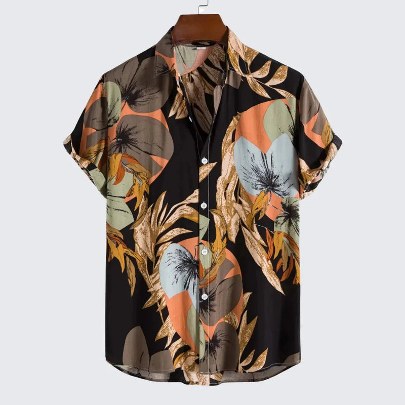 Camisa Masculina Manga Curta Cresta