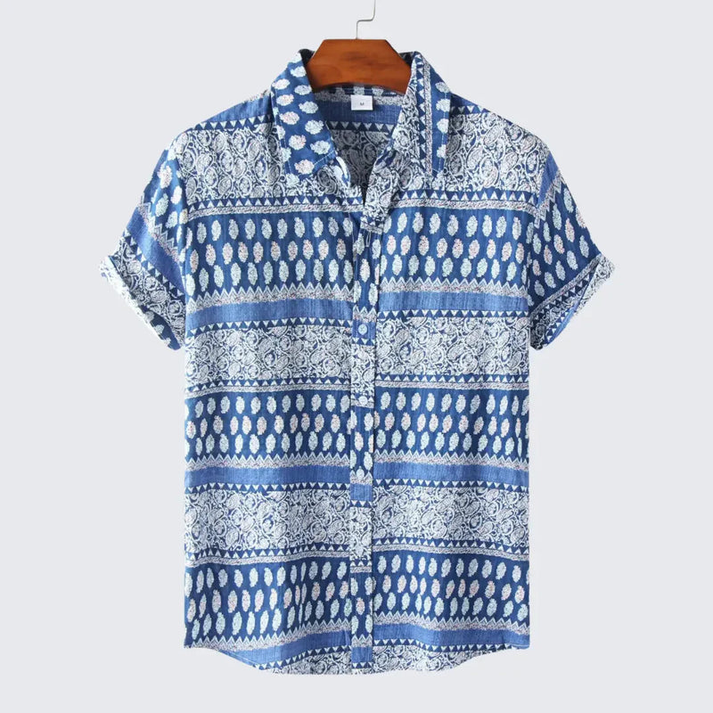 Camisa Masculina Manga Curta Havana