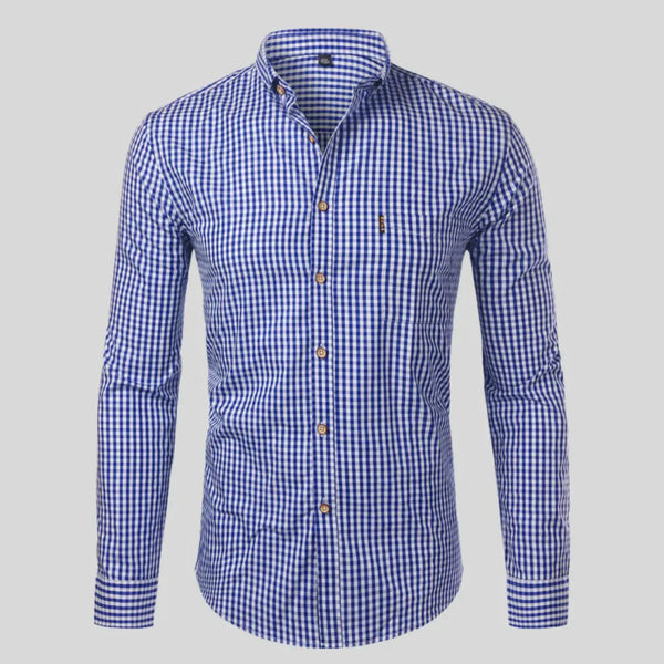 Camisa Masculina Xadrez Casual