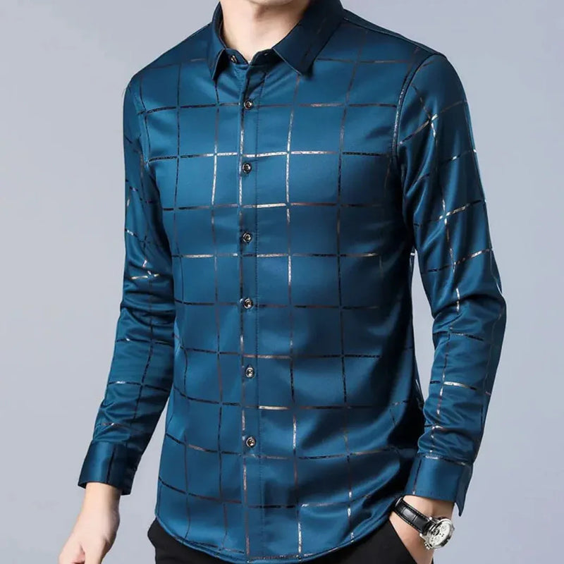 Camisa Social Masculina Square