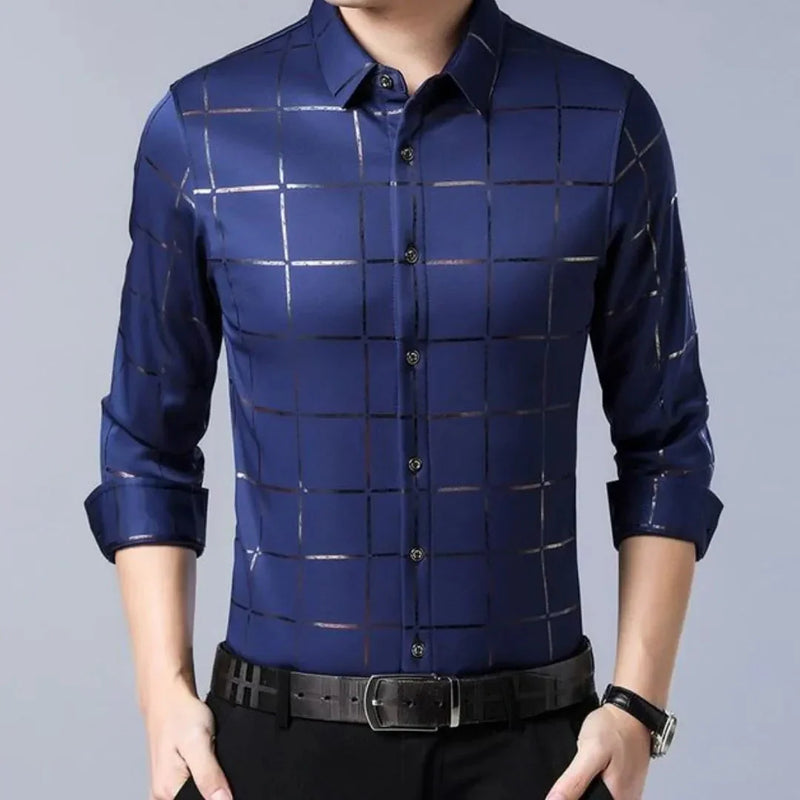 Camisa Social Masculina Square