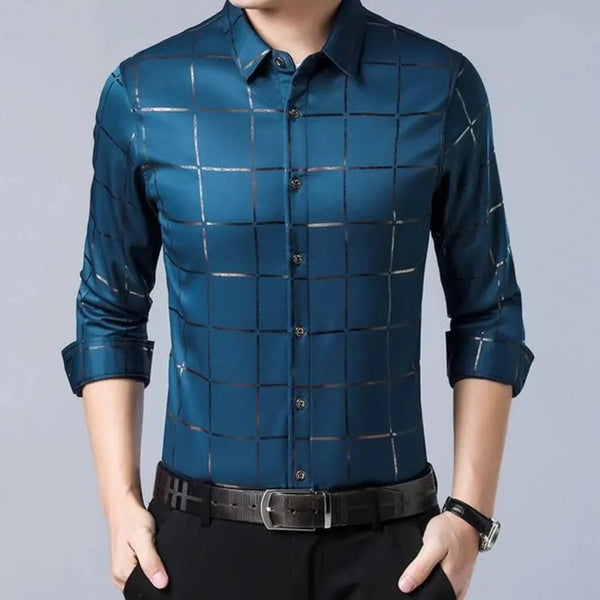 Camisa Social Masculina Square