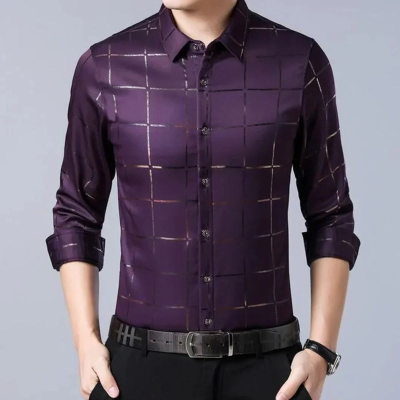 Camisa Social Masculina Square